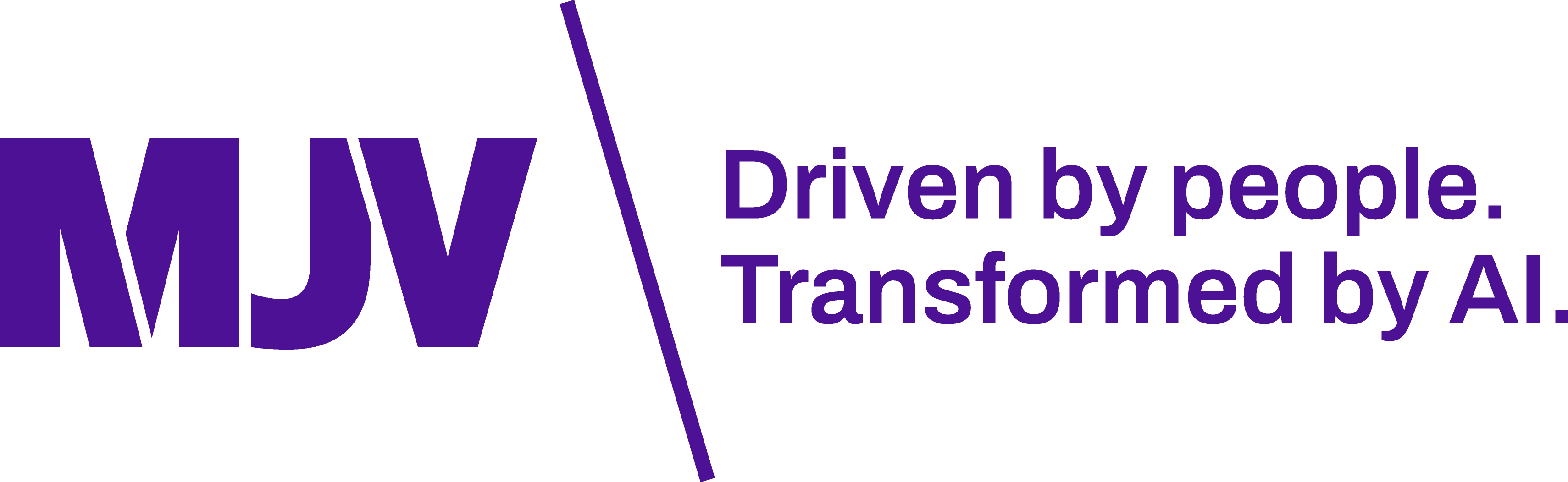 MJV — Driven by people. Transformed by AI.